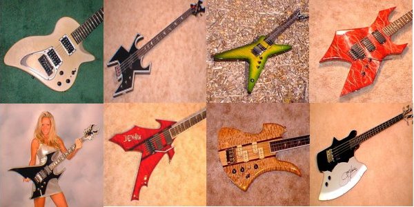 Cool Shaped Guitars